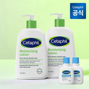 [대용량 로션 증정]세타필 모이스춰라이징 바디로션 236ml 2개+젤클렌저 29ml 2개
