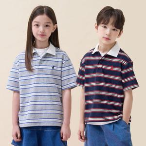 [26FW 10%][빈폴키즈] 26FW 멀티 스트라이프 티카라 반소매 티셔츠 (2종 택1)