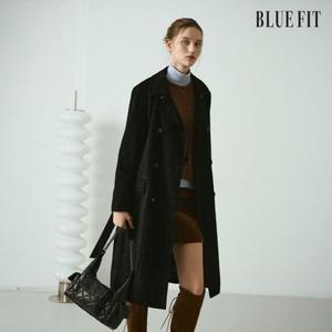 [블루핏]X로보 이태리 스웨이드 트렌치 코트