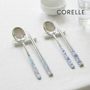 코렐 코디네이츠 수저세트 1벌 / 백합 블루베리