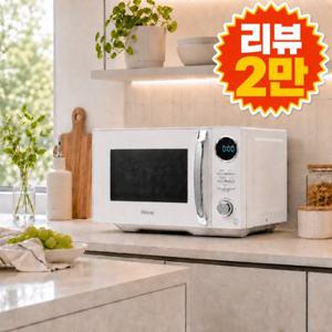 [2026년 신상] 린나이 23L 무회전 플랫 전자레인지 택배발송상품 RMW-F23W (화이트) 800W 대용량 자동조리