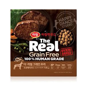 하림펫푸드 더리얼 GF 오븐 소고기 시니어1.6kg