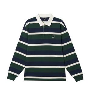 캉골 스트라이프 폴로 오버핏 티셔츠 3538 A3 KRFCLT35380 GN
