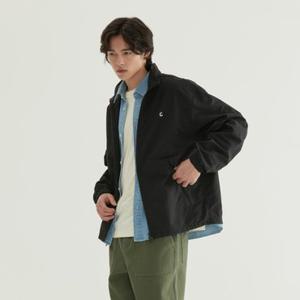 [커버낫] 나일론 트랙 자켓 블랙