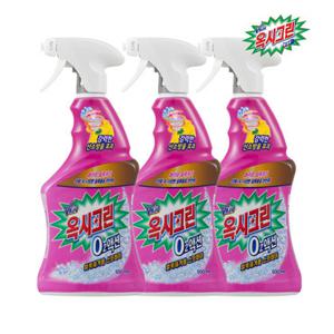 옥시크린 산소계 오투액션 스프레이 얼룩제거제 500ml x3개