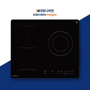 경동나비엔 ERH-2403DN 인덕션 하이라이트 빌트인 매립형 3구 전기레인지 쿡탑