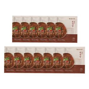 [50년전통맛집]삼원가든 얼큰육개장350gx13팩