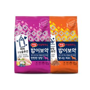 하림펫푸드 밥이보약 DOG 탄탄한 성장3.4kg+빛나는 피모 3.4kg