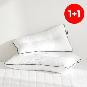 [아이르][균일가] 1 + 1 늦잠 알러지케어 구스필 경추 베개솜(40x60)(50x70)