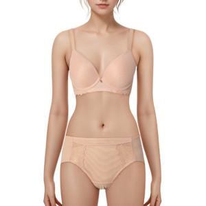 [백화점][바바라(언더웨어)]베이직한 편안한 노와이어 브래지어세트 ABR5158ABP5158
