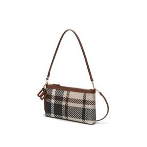 닥스 ACC DCWA4E209W2-B 여성 크로스백 가죽 [TARTAN CHECK MIX] 브라운 타탄체크 가죽배색 DCWA4E209 LE1215806889
