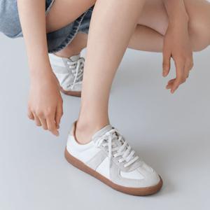 에스유니 230-280 발편한 스웨이드 배색 스니커즈 운동화 캐주얼 데일리 슈즈 3cm