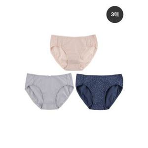 [TRY]여성 미디 삼각 팬티 3매입 31호