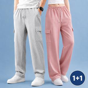 [파라고나] 남여공용 소프트 카고 밴딩 팬츠 6컬러 3사이즈 U25CP101