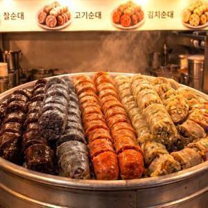 순대 트럭식 4가지 가마솥 모듬 순대 (찰+고기+김치+두부) X 2세트