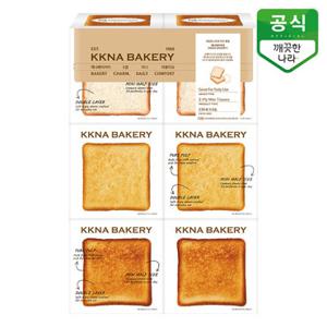 [깨끗한나라] 화장지 깨나베이커리 미니 미용티슈 230매 6입(식빵)