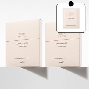 매스티나 화이트매스틱 앰플 마스크팩 4매입 2박스+마스크1매