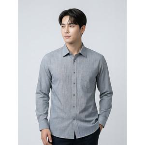 [BY파크랜드][오스틴리드]민트 잔체크 셔츠-A1XE2310004B