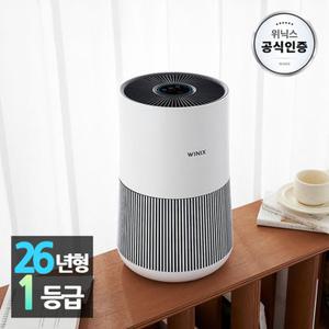 [본사인증점] 위닉스 공기청정기 타워 엣지 컴팩트 6평 AT5M200-MWK 화이트
