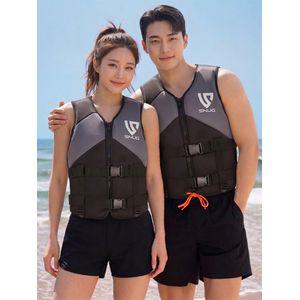 닥터캠프 스너그 그레이 성인용 낚시 바다수영 네오프렌 부력보조복 구명조끼
