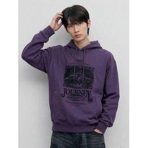 비바스튜디오 FAITH 후드티셔츠 - PURPLE