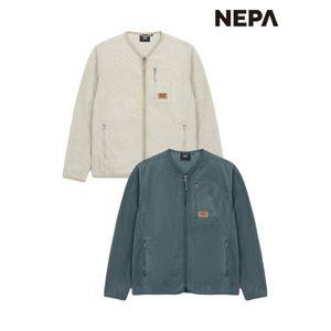 네파 공용 플러피 넥리스 플리스자켓 7KF6162