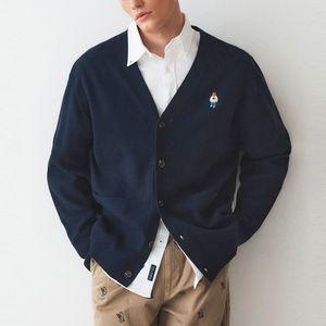 후아유 Steve V-neck Cardigan (WHCKE1131U-K)