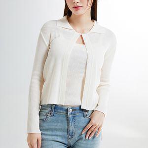 [스파오] [COOL] 칼라 나시 카디건 세트 (SPCKE37W92-O)