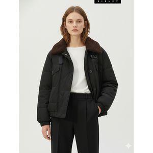 시슬리 부클카라 구스 숏패딩 SAPDC9461_BK