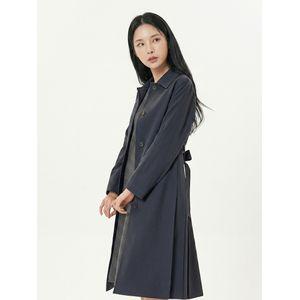 올리비아하슬러_옆선주름 클래식 트렌치 코트_OHDSCT201