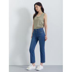 지센 쿨맥스 스판 부츠컷 데님팬츠 LCDPQ422_BL