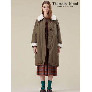 써스데이아일랜드 [Thursday Island] 오버핏 롱 야상 다운(T238MDJ241W)