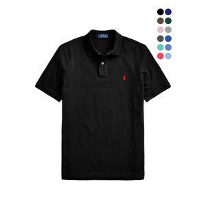 폴로 랄프로렌 포니 자수 남자 반팔 카라 티셔츠 710782592 (12 COLOR)