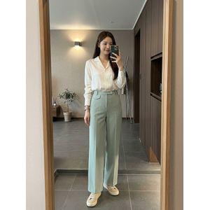 지센 피어로즈 벨티드 와이드 셋업 팬츠 LFFPO491_MT