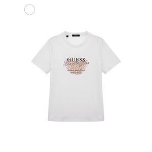 게스 여성 WHT 반팔티셔츠 RQ2K04J1
