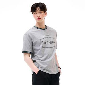 체이스컬트 [2color] M 링거팁 코튼혼방 반팔 티