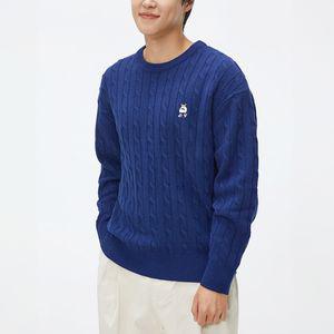 [스파오] (우디) 케이블 라운드넥 스웨터 (SPKWF12C52-O)