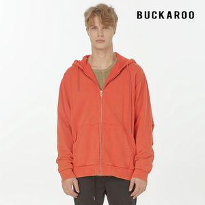 버커루 남녀공용 워싱 빈티지 후드집업(루즈핏)(B204TJ010P)