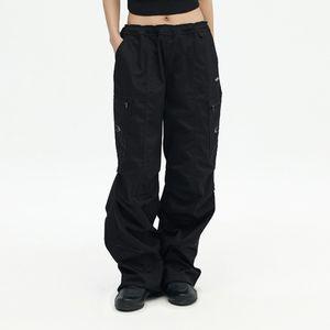 오프닝프로젝트 Drawstring Cargo Pant - Black (OP256UPT01BK-W)