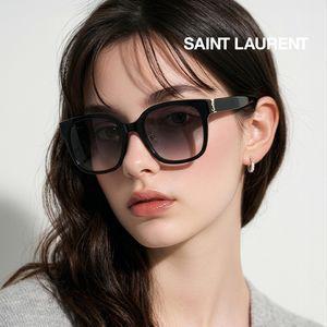 생로랑 명품 선글라스 SL M105/F-B 002 스퀘어 뿔테 자외선차단 여자 남자