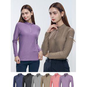 이지바이 예쁜걸 여성 봄여름 긴팔 집업 티셔츠(ST22LT075W)