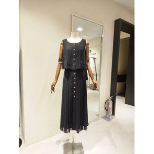 모조 시폰 주름 나시,롱 스커트세트 S262MSC135 S262MSD135 HY
