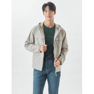 지센(남성) 스트레치 후드 바람막이 점퍼 MSJPO352