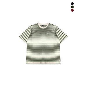 닉스 [NIX]남) 스트라이프 오버핏 반팔티셔츠(FNRMCTR101P)