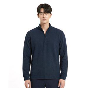 콜핑 남성 지지미 원단 등산 긴팔 반집업 티셔츠 KSC048VT0M