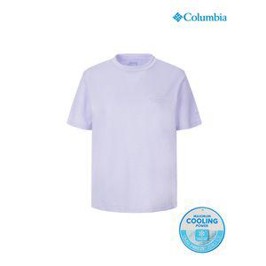 컬럼비아 (여성)(쿨링소재) Ice Lake 반팔 티셔츠_C42AR3498568