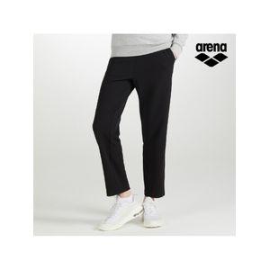 아레나 여성 레귤러핏 밴딩 9부 팬츠 S3ML1LP06BLK