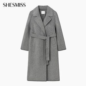 쉬즈미스 [본사직영] 테일러드 벨티드 코트_SWHCTP42110_CH