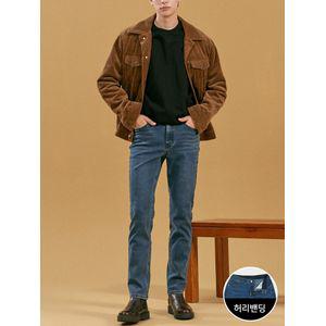 뱅뱅 남성 라이크라 이중직 기모 데님 3종택1