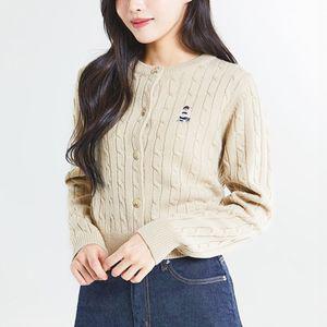 [스파오] (우디) 케이블 크롭 카디건 (SPCKF12G51-O)
